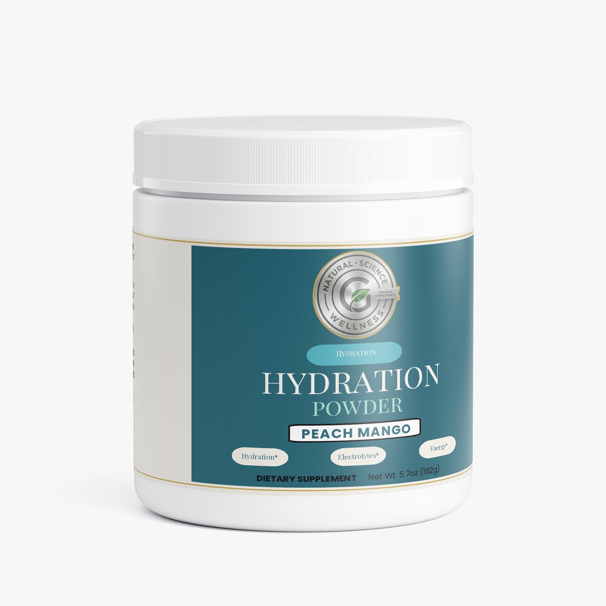 Hydration Powder (Peach Mango) — label view 2