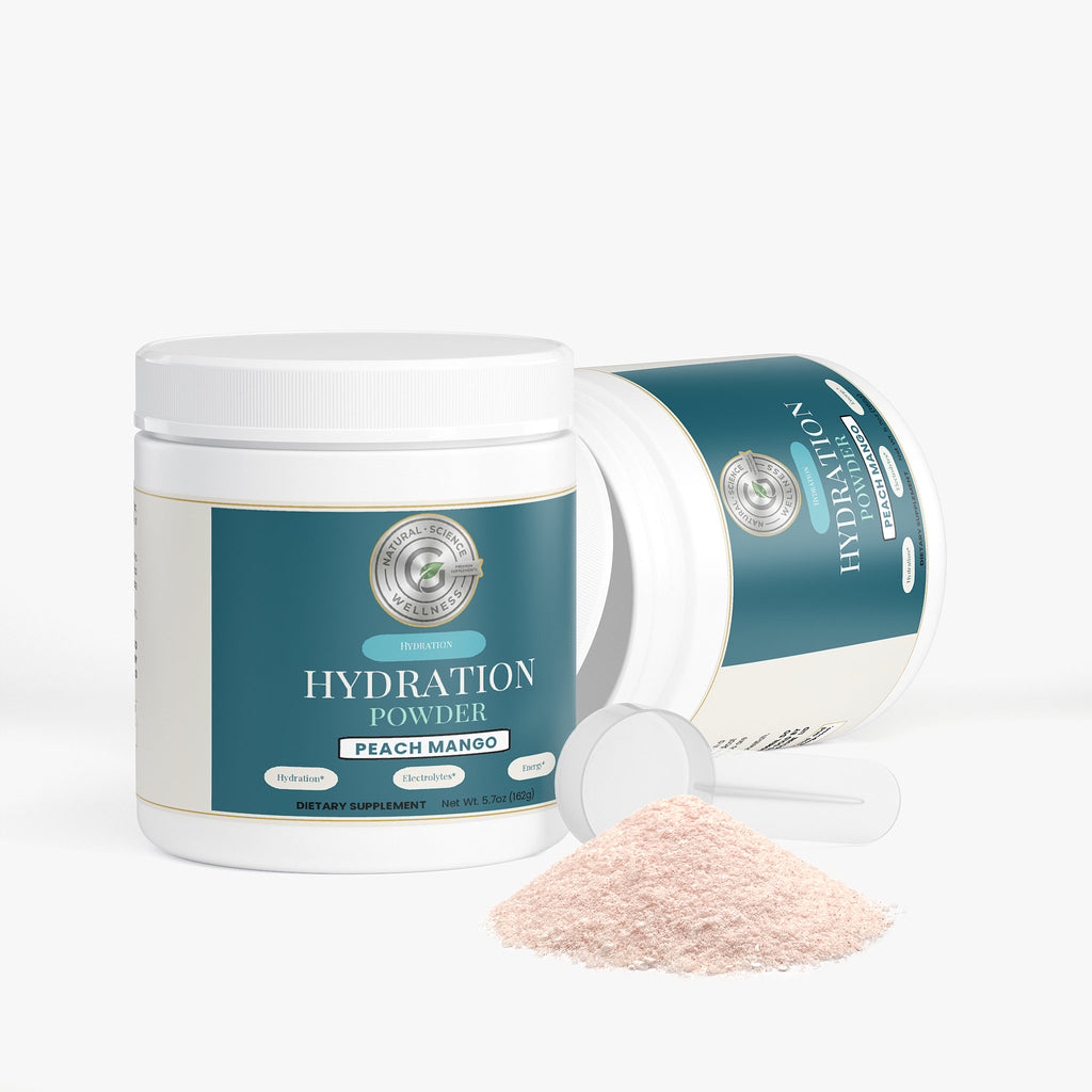 Hydration Powder (Peach Mango) by GLP Nutrition Source — product label