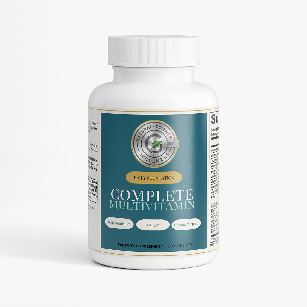 Complete Multivitamin by GLP Nutrition Source — product label