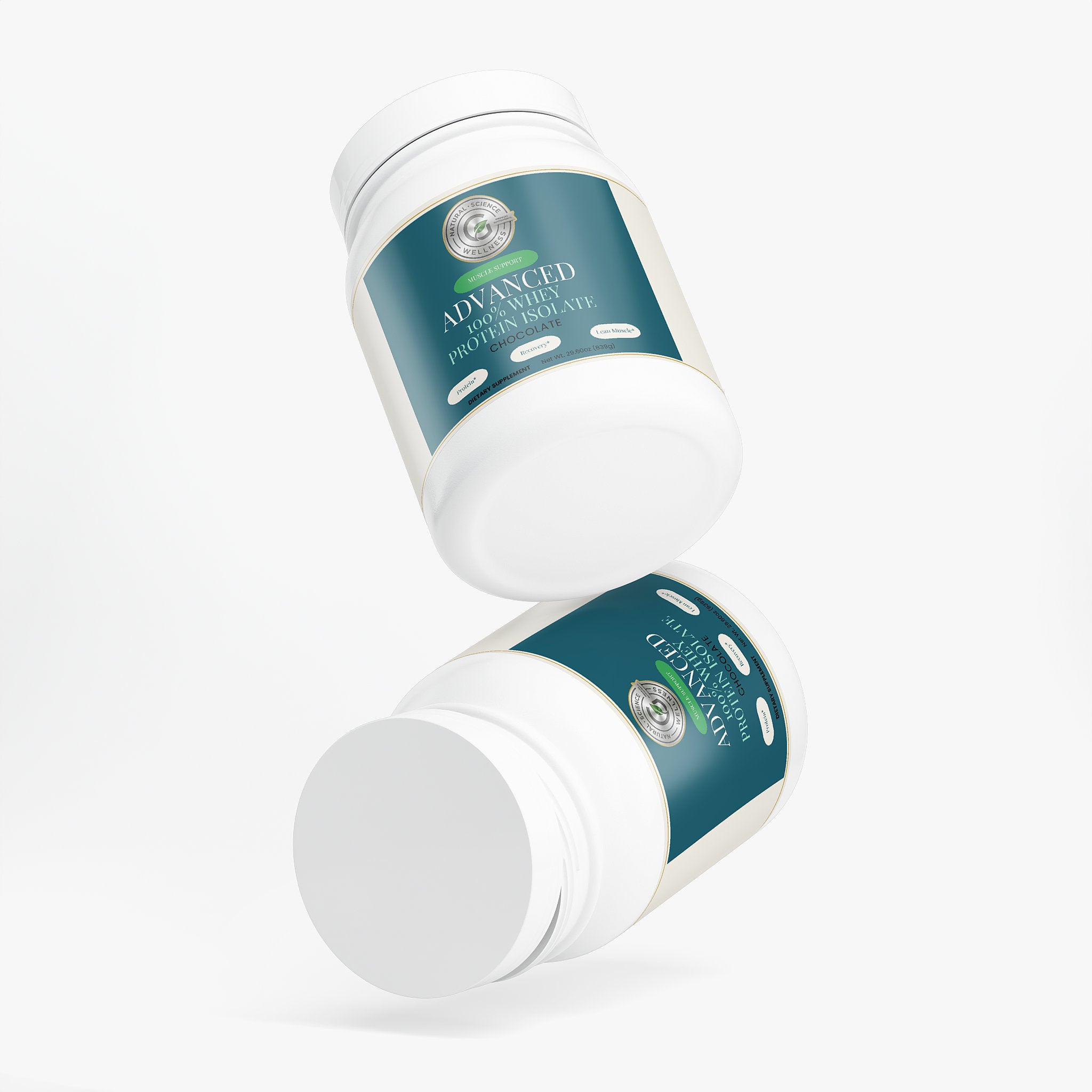 Advanced 100% Whey Protein Isolate (Chocolate) — label view 4