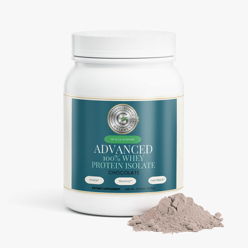 Advanced 100% Whey Protein Isolate (Chocolate) — label view 2