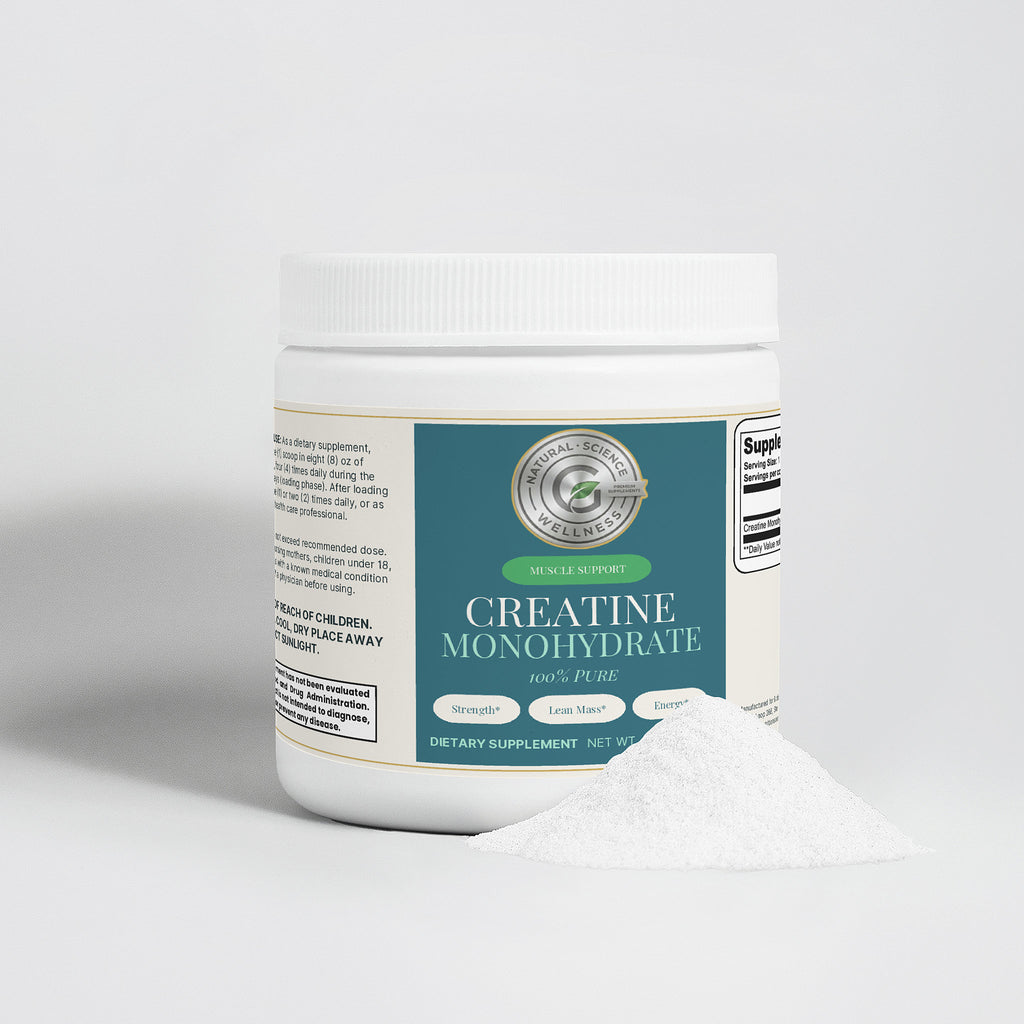 Creatine Monohydrate — label view 3